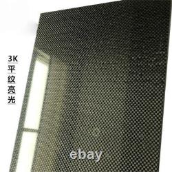 0.510mm(T) Real 3K Carbon fiber board plate sheet panel 400500mm