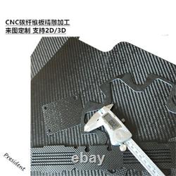0.510mm(T) Real 3K Carbon fiber board plate sheet panel 400500mm