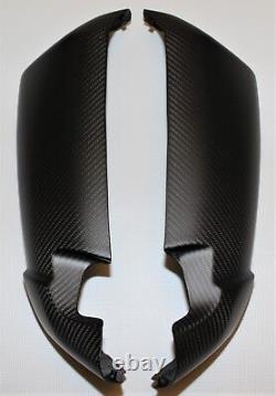 09-17 Harley-Davidson VRSCF V-Rod Muscle Radiator Side Panels Carbon Fiber Matte