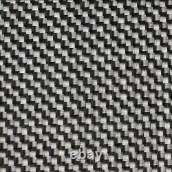 10 Yards Carbon Fiber Fabric Cloth Plain Weave 50 2x2 Twill SALE