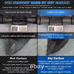100% Carbon Fiber Frame Cover Fairing 3K Twill Weave Pattern FOR BMW S1000RR