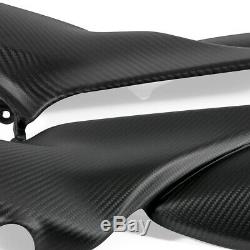 100% Carbon Fiber Full Side Panels Matte Twill For Kawasaki Z900RS