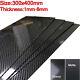100% Carbon Fiber Plate Panel Sheet 300x400mm Thick 1mm-6mm Twill Weave Rc Parts
