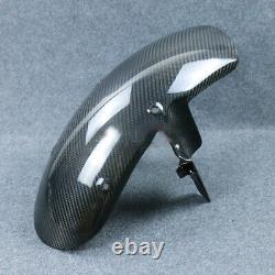 100% Real Carbon Fiber For 2018-2023 Z900RS Front Fender Mudguard, Glossy Twill
