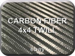 100 Yards Carbon Fiber Fabric Cloth 50 4x4 Twill Weave 280gsm 8.1oz SALE