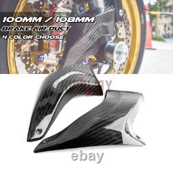 100mm Carbon Fiber Cooling Brake Rotor Disc Air Ducts for BMW S1000RR 2009-2020