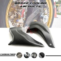 108mm Carbon Fiber Cooling Brake Rotor Disc Air Ducts for Yamaha YZF-R6 05-20