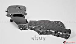 2002-07 Ducati 749R 998 999R Cam Belt Covers with brass inserts 100% Carbon Fiber