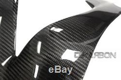 2004 2007 Honda CBR1000RR Carbon Fiber Frame Covers 2x2 twill weave