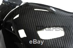 2004 2007 Honda CBR1000RR Carbon Fiber Tank Cover 2x2 twill weave
