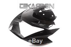 2007 2011 Kawasaki Z750R Carbon Fiber Front Fairing with Holes 2x2 twill