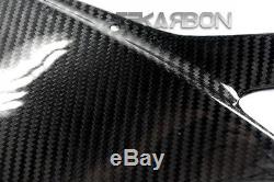 2007 2012 Honda CBR600RR Carbon Fiber Front Fairing 2x2 twill weave