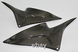 2007-2012 Honda CBR600RR Upper Side Panels 100% Carbon Fiber