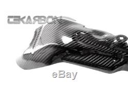 2007 2016 Honda CBR600RR Carbon Fiber Exhaust Heat Shield 2x2 twill weave