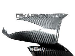 2008 2009 Kawasaki ZX10R Carbon Fiber Large Side Fairings 2x2 twill weaves