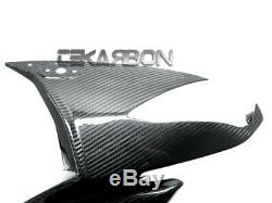 2008 2009 Kawasaki ZX10R Carbon Fiber Large Side Fairings Panels 2x2 twill