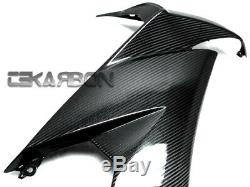 2008 2009 Kawasaki ZX10R Carbon Fiber Large Side Fairings Panels 2x2 twill