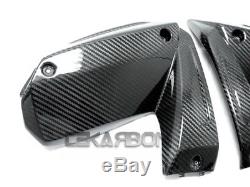 2008 2009 Kawasaki ZX10R Carbon Fiber Side Fairing Panels 2x2 twill weaves