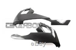 2008 2010 Kawasaki ZX10R Carbon Fiber Lower Side Fairings 2x2 twill weaves