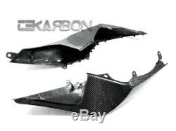 2008 2010 Kawasaki ZX10R Carbon Fiber Tail Side Fairings 2x2 twill weave