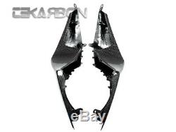 2008 2010 Kawasaki ZX10R Carbon Fiber Tail Side Fairings 2x2 twill weave