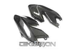2008 2012 Ducati Hypermotard 796 1100 Carbon Fiber Large Side Fairings Twill