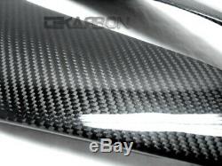 2008 2014 Yamaha YZF R6 Carbon Fiber Side Tank Panels 2x2 twill weaves