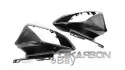 2008 2016 Yamaha YZF R6 Carbon Fiber Headlight Front Fairing 2x2 twill