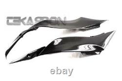 2009 2012 Kawasaki ZX6R Carbon Fiber Side Tank Panels
