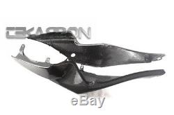 2009 2012 Kawasaki ZX6R Carbon Fiber Tail Side Fairings 2x2 twill weaves