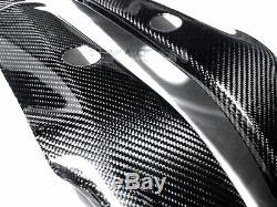 2009 2014 BMW S1000RR / HP4 Carbon Fiber Frame Covers 2x2 twill weaves