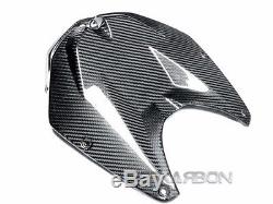 2009 2014 BMW S1000RR / HP4 Carbon Fiber Front Tank Cover 2x2 twill weaves