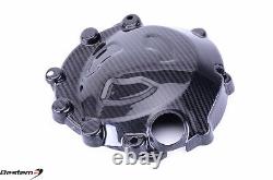 2009-2014 BMW S1000RR HP4 Carbon Fiber Left Engine Cover Protector Guard Twill