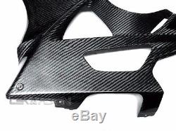 2009 2014 BMW S1000RR / HP4 Carbon Fiber Lower Side Fairings 2x2 twill weave