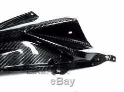 2009 2014 BMW S1000RR / HP4 Carbon Fiber Upper Side Fairings 2x2 twill