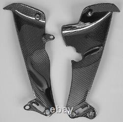 2009-2014 Yamaha R1 Vertical Inner Side Fairings 100% Carbon Fiber