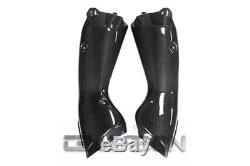 2009 2014 Yamaha YZF R1 Carbon Fiber Air Intake Cooler Cover 2x2 twill weave