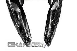 2010 2013 MV Agusta F4 Carbon Fiber Tail Side Fairings 2x2 twill weave