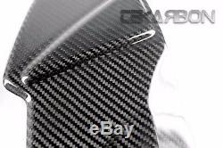 2011 2014 Suzuki GSR 750 Carbon Fiber Side Tank Panels 2x2 twill weaves