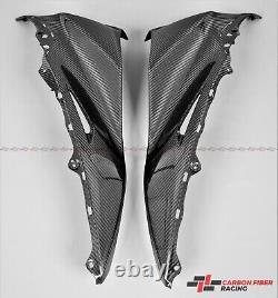2011-2015 Kawasaki Ninja ZX-10R Upper Side Fairings 100% Carbon Fiber