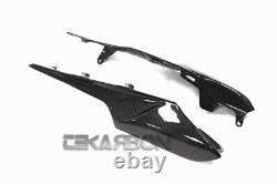 2011 2015 Kawasaki ZX10R Carbon Fiber Tail Side Fairings Cowling 2x2 Twill
