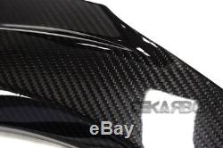 2012 2016 Kawasaki Ninja ZX14R Carbon Fiber Air Intake Cover 2x2 twill weave