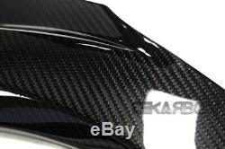 2012 2016 Kawasaki ZX14R Carbon Fiber Air Intake Cover 2x2 twill weave