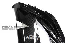 2012 2016 Kawasaki ZX14R Carbon Fiber Large Side Fairings 2x2 twill weave