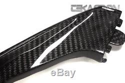 2013 2016 Honda CBR600RR Carbon Fiber V Panel 2x2 twill weave