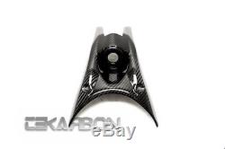 2013 2016 Kawasaki Z800 Carbon Fiber Key Guard Cover 2x2 twill weave