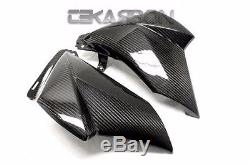2013 2016 Kawasaki Z800 Carbon Fiber Large Side Fairings 2x2 Twill weave
