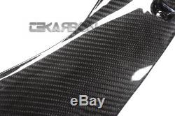 2013 2016 Kawasaki ZX6R Carbon Fiber Inner Side Panels 2x2 twill weaves