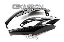 2014 2016 Kawasaki Z1000 Carbon Fiber Headlight Side Panels Fairings twill