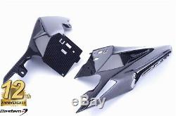 2014-2018 BMW S1000R Carbon Fiber Tail Seat Side Panel Cover Fairing Twill 2017